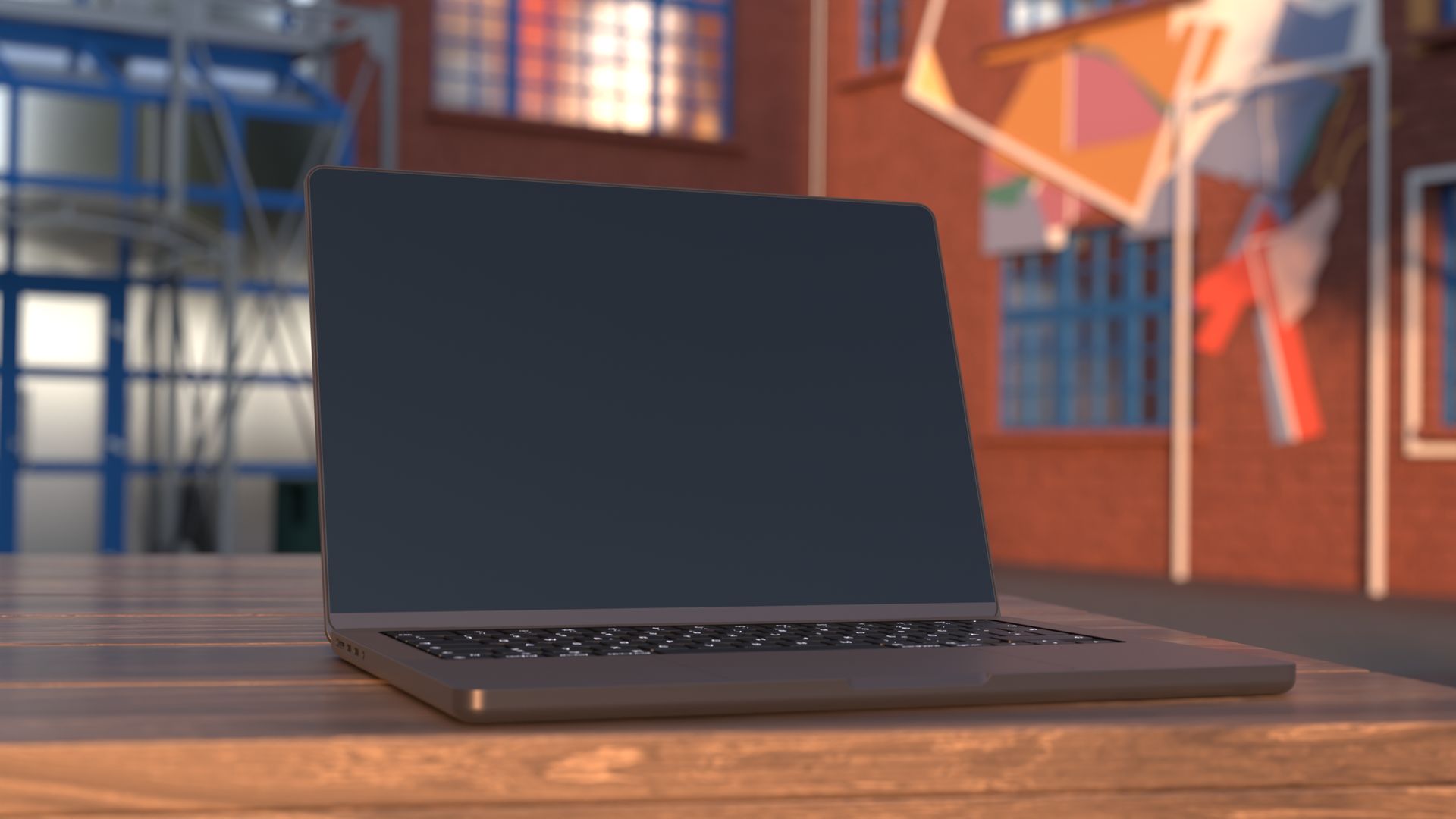 Laptop mit Website-Vorschau