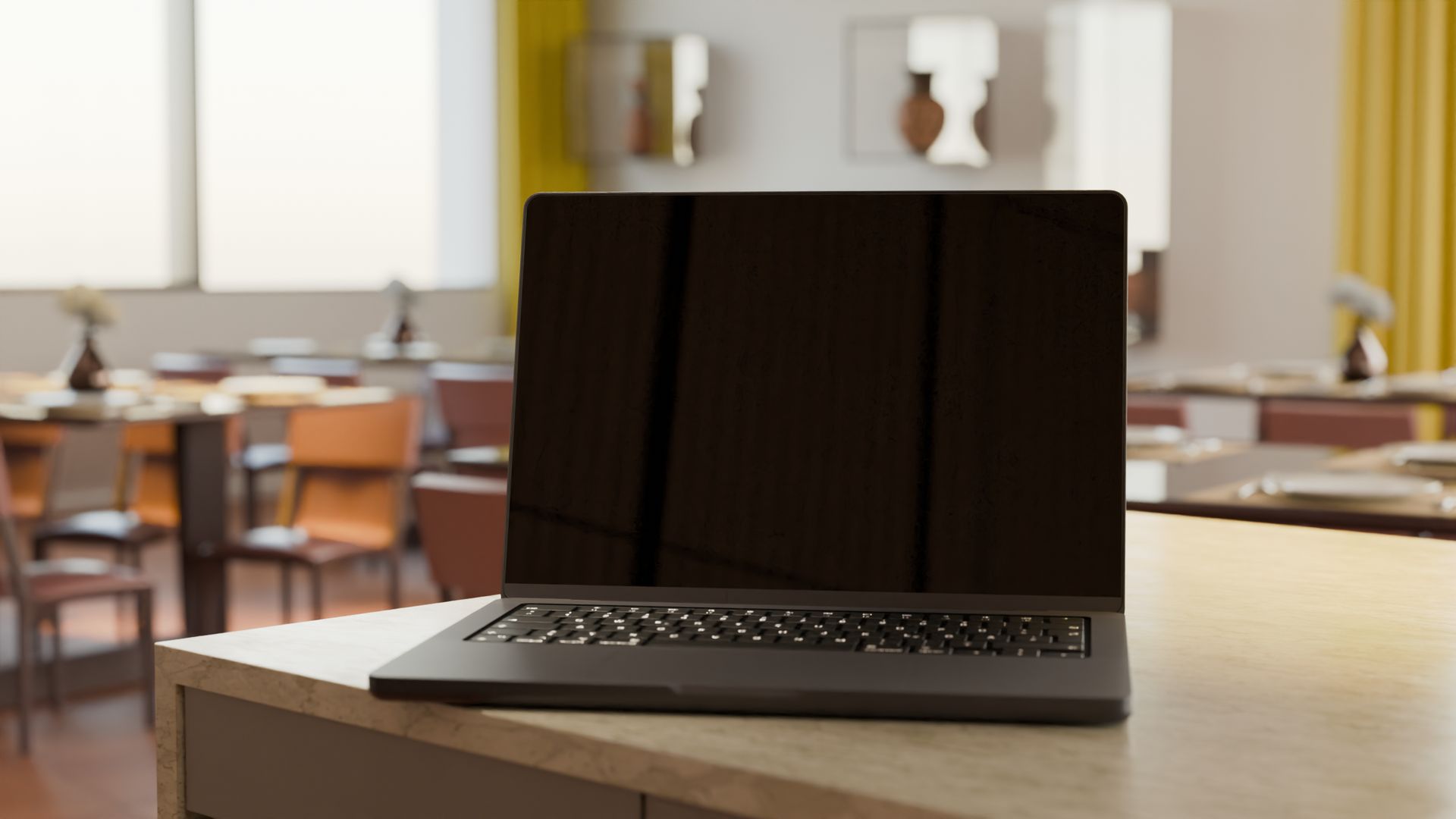 Laptop mit Website-Vorschau