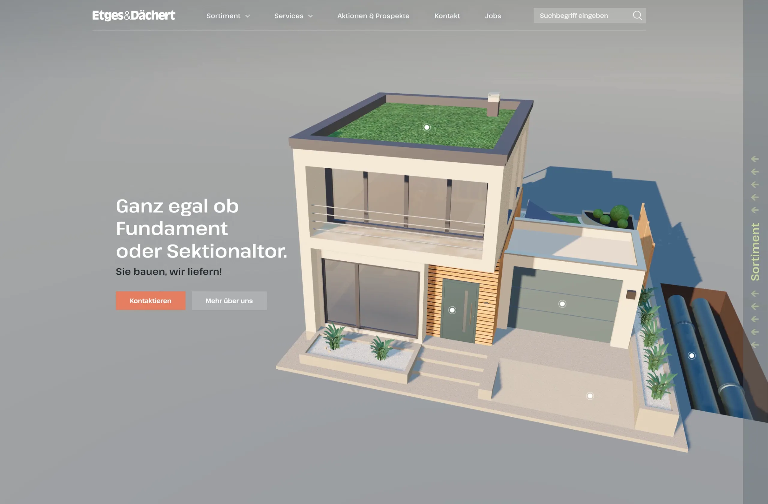 Etges & Dächert website homepage