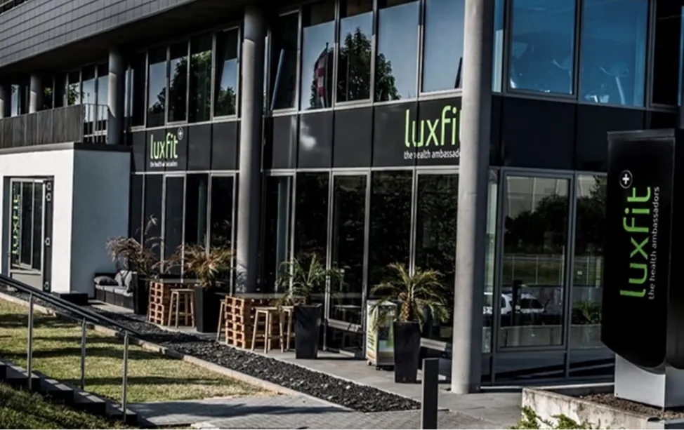Luxfit website impression 2